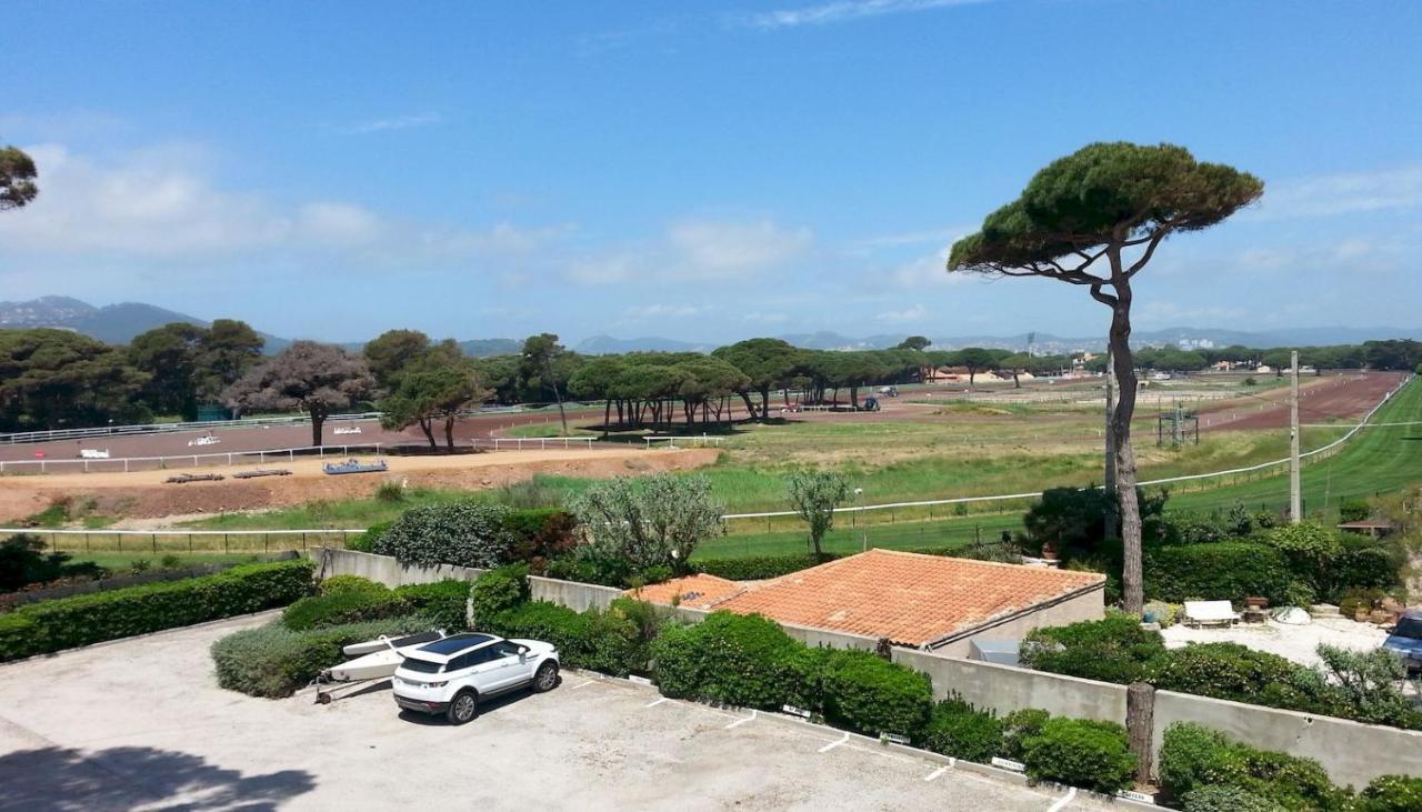 Studio Residence Bona, Vue Hippodrome Et Mer, Clim Hyères Dış mekan fotoğraf